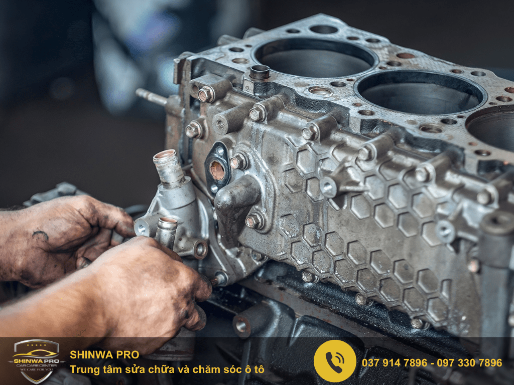 sửa chữa và đại tu động cơ cho xe ô tô